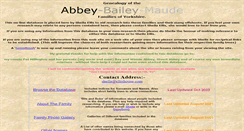 Desktop Screenshot of abbey.genproxy.co.uk